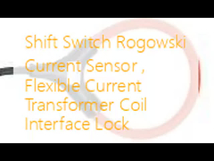 Switch Rogowski Sensor de corriente, Transformador de corriente flexible, Interfaz bloqueada.