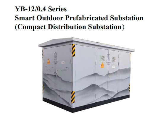 Subestación prefabricada para exteriores inteligente (subestación de distribución compacta) 12-40.5KV